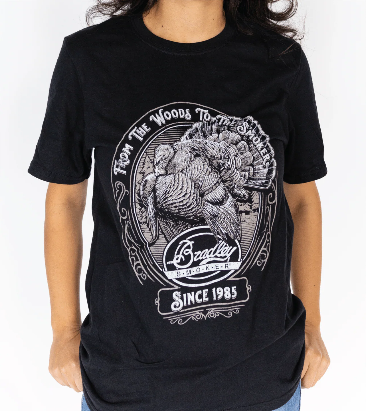Bradley Turkey T-Shirt, Black - Image 6